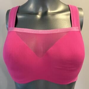 Victoria’s Secret Firm Sport Bra VSX 34DD Pink Crossback